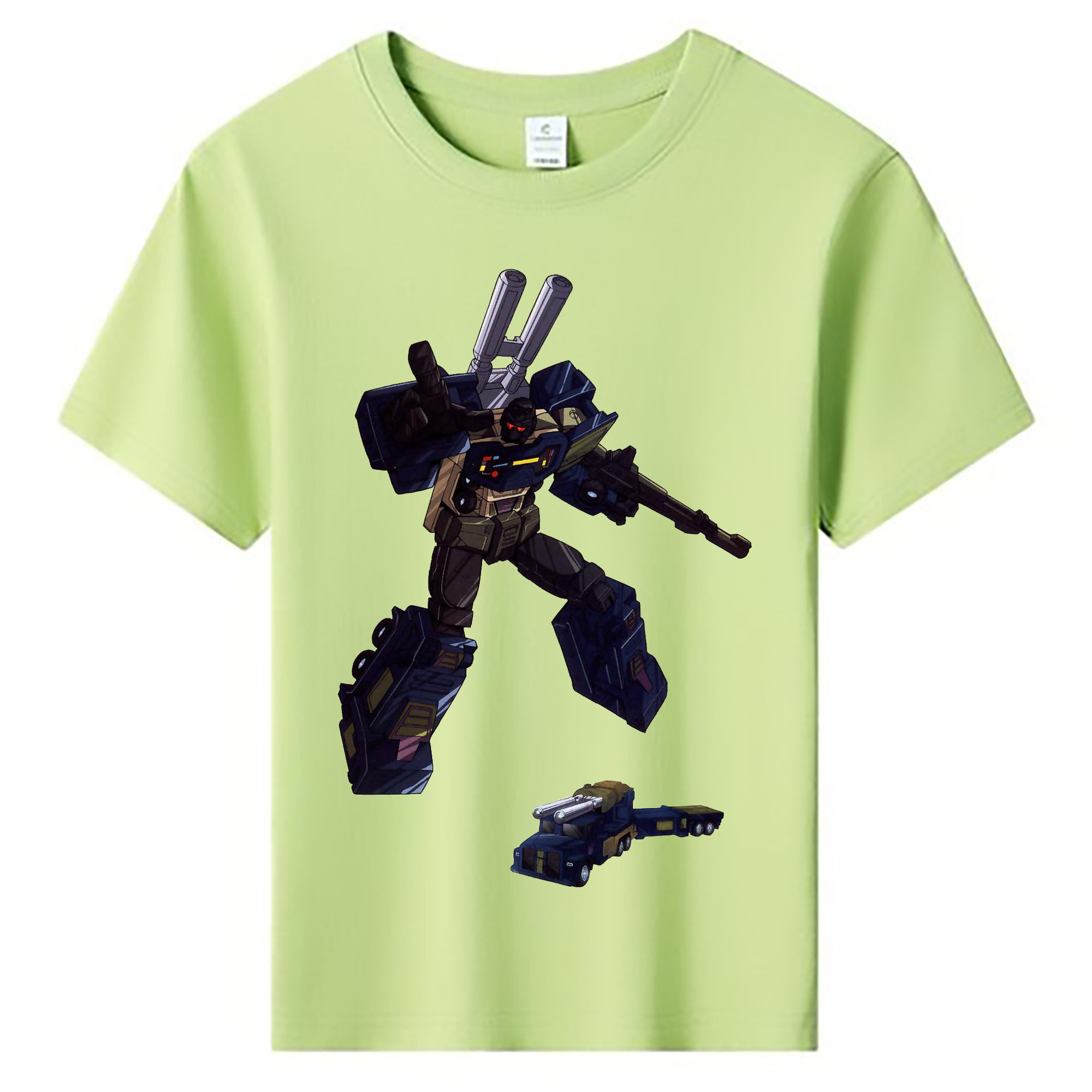 （画像用）  綿100％キッズTシャツ（フロントプリント）